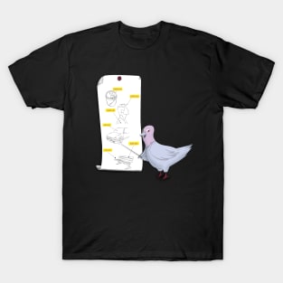 Game of pigeon Rules n°1 T-Shirt